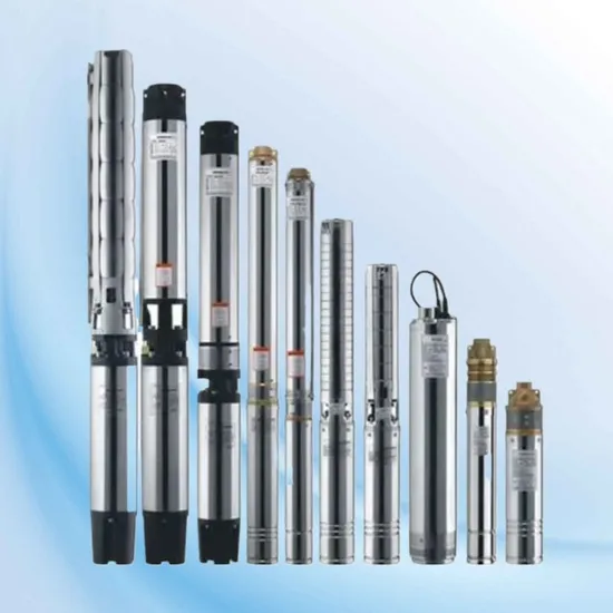 4 Inch 4000W 220V High Pressure 200 Meters Head High Flow Rate Agricultural Irrigation Solar Deep Well Full Water Pump